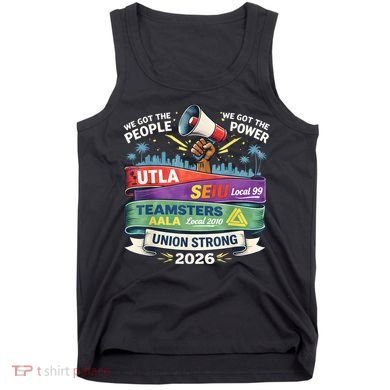 Labor Movement UTLA SEIU AALA Union Strong Protest Tank Top