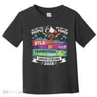 Labor Movement UTLA SEIU AALA Union Strong Protest Toddler T-Shirt thumb 0