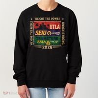 Labor Movement UTLA SEIU AALA Power To The People Women's Sweatshirt thumb 0