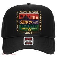 Labor Movement UTLA SEIU AALA Power To The People Hat thumb 0