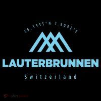 Lauterbrunnen Mountain Vacation Skiing Switzerland Stripe Pom Pom Beanie thumb 2