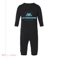 Lauterbrunnen Mountain Vacation Skiing Switzerland Infant Fleece One Piece thumb 0