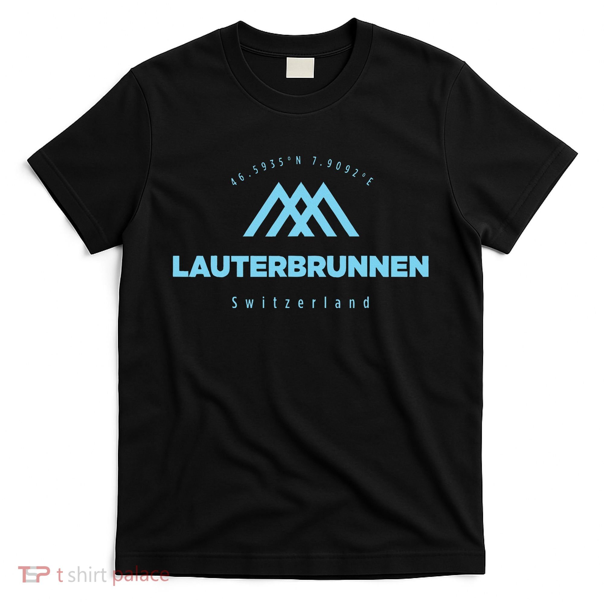 Lauterbrunnen Mountain Vacation Skiing Switzerland T-Shirt