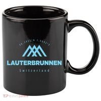 Lauterbrunnen Mountain Vacation Skiing Switzerland 11oz C Handle Ceramic Mug thumb 0