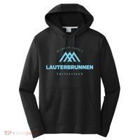 Lauterbrunnen Mountain Vacation Skiing Switzerland Performance Fleece Hoodie thumb 0