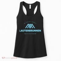 Lauterbrunnen Mountain Vacation Skiing Switzerland Women's Tank Top thumb 0