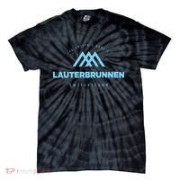 Lauterbrunnen Mountain Vacation Skiing Switzerland Tie-Dye T-Shirt thumb 0