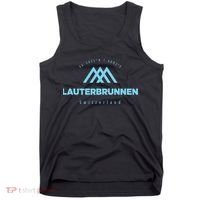 Lauterbrunnen Mountain Vacation Skiing Switzerland Tank Top thumb 0