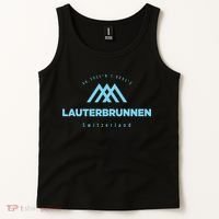 Lauterbrunnen Mountain Vacation Skiing Switzerland Tank Top thumb 2