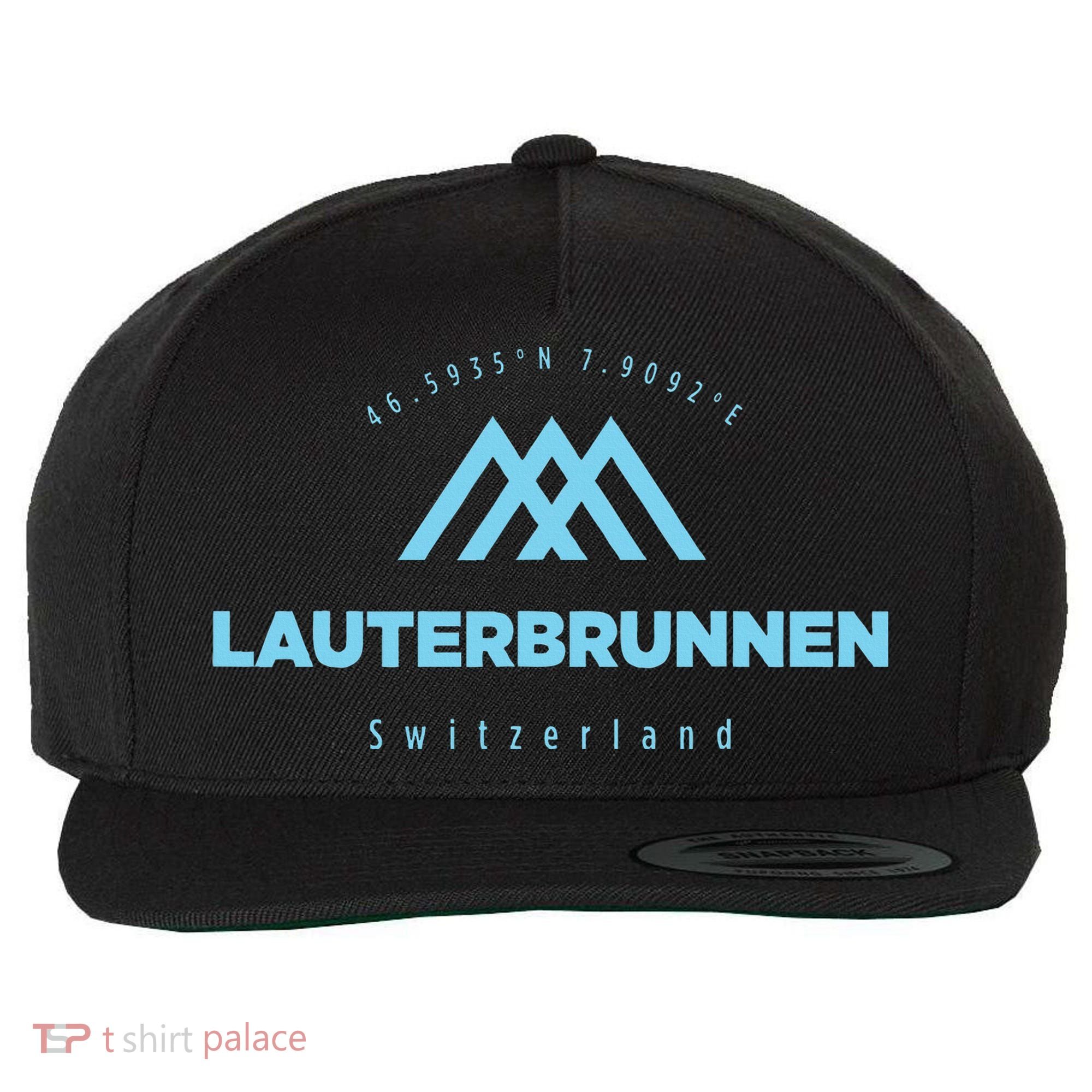 Lauterbrunnen Mountain Vacation Skiing Switzerland Wool Snapback Cap