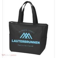 Lauterbrunnen Mountain Vacation Skiing Switzerland Tote Bag thumb 3
