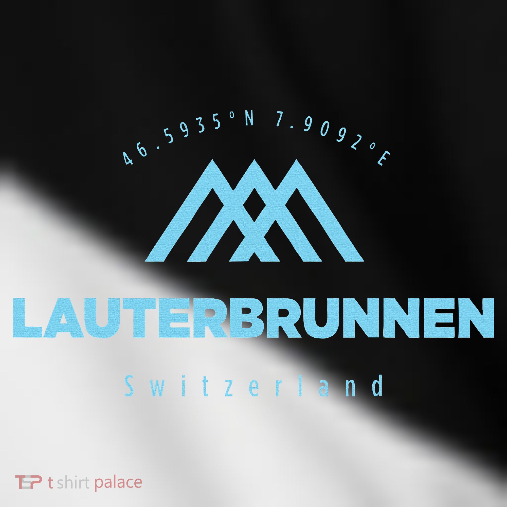 Lauterbrunnen Mountain Vacation Skiing Switzerland Toddler Fine Jersey T-Shirt