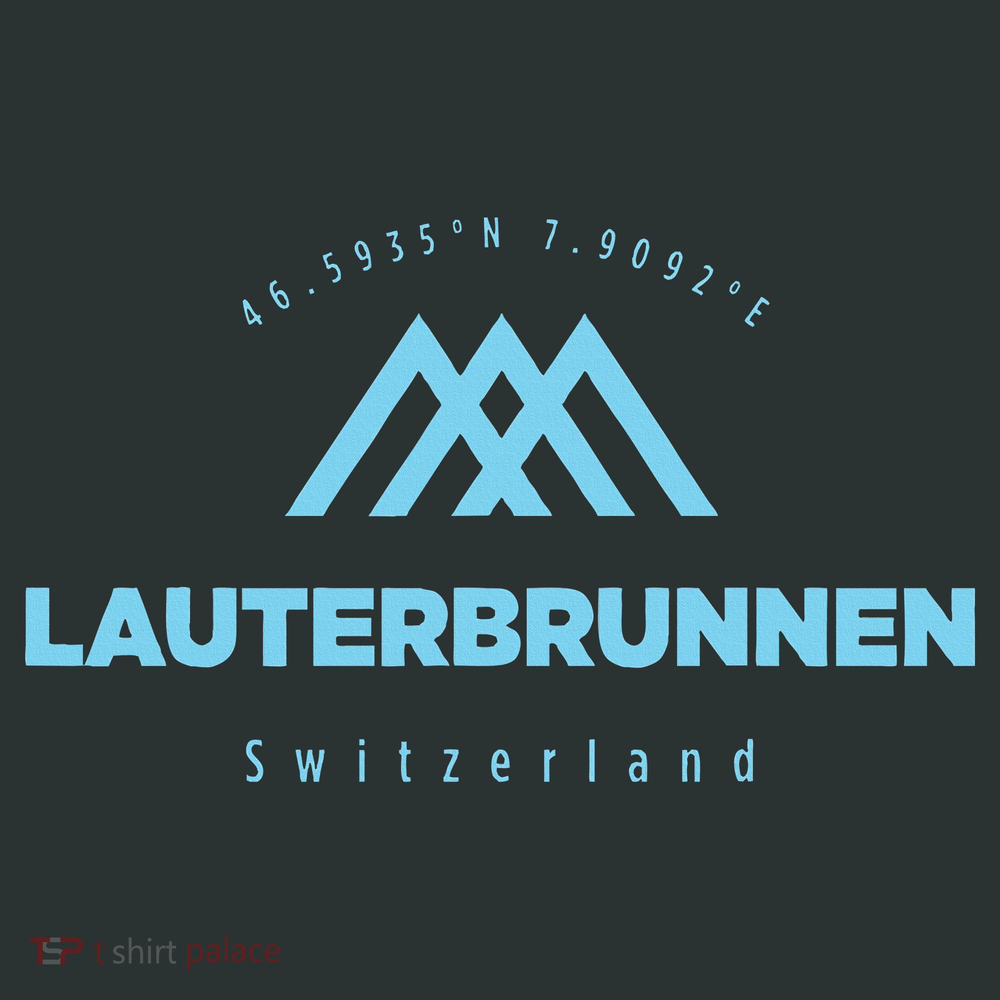 Lauterbrunnen Mountain Vacation Skiing Switzerland Infant Baby Jersey Bodysuit