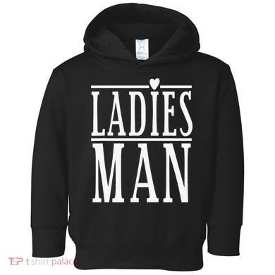 Ladies Man Valentine's Days Toddler Hoodie