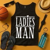 Ladies Man Valentine's Days Tank Top thumb 4