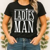 Ladies Man Valentine's Days Women's T-Shirt thumb 2