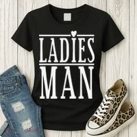 Ladies Man Valentine's Days Women's T-Shirt thumb 3