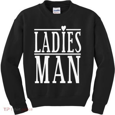 Ladies Man Valentine's Days Kids Sweatshirt