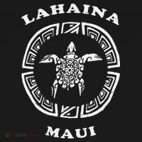 Lahaina Maui Vintage Retro Tribal Turtle Vacation T-Shirt thumb 7