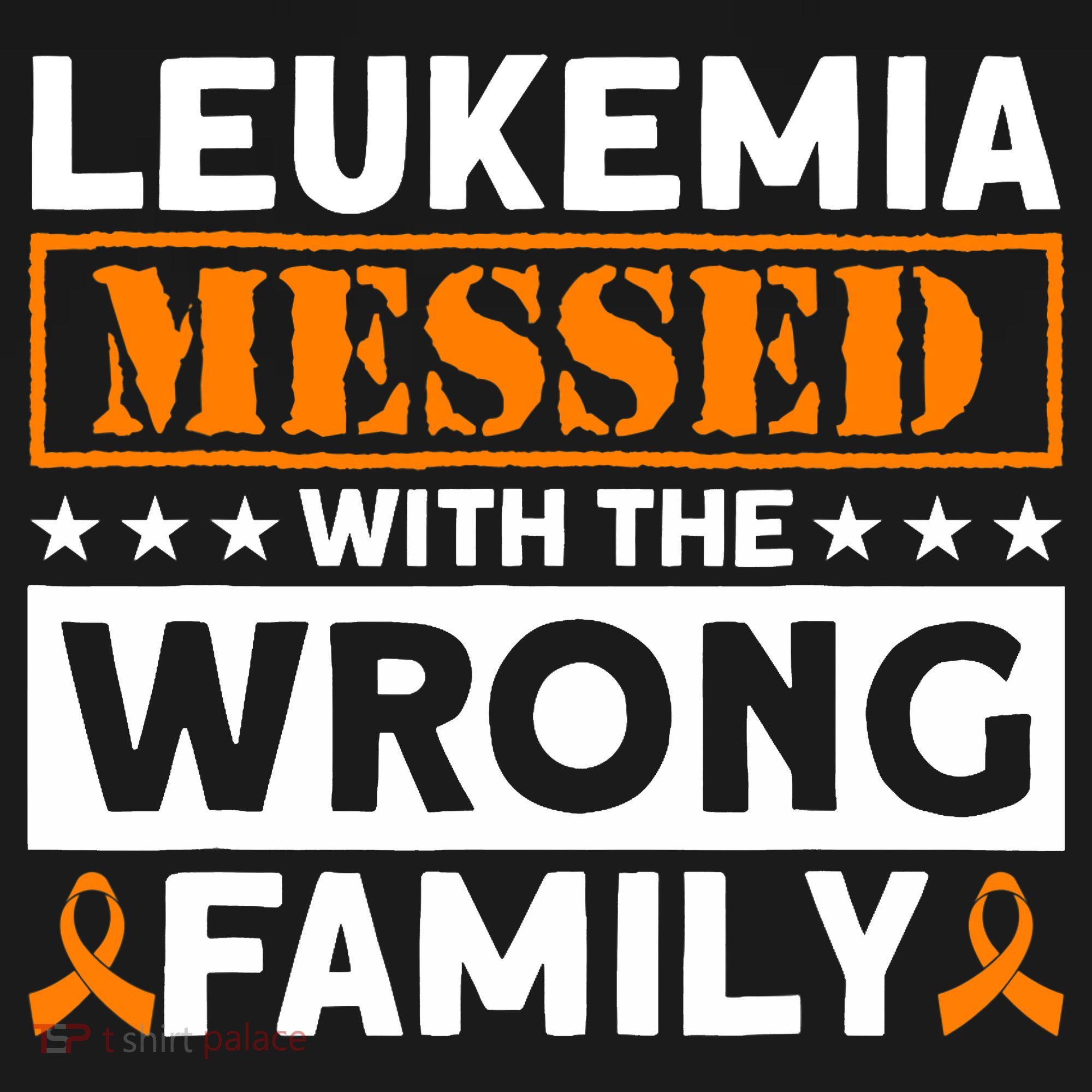 Leukemia Messed With The Wrong Family Leukemia Awareness Visor