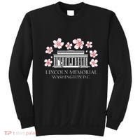 Lincoln Memorial Washington Dc Monut Cherry Blossoms Sweatshirt thumb 0