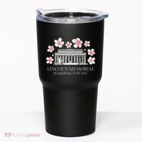 Lincoln Memorial Washington Dc Monut Cherry Blossoms Tumbler thumb 0