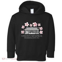 Lincoln Memorial Washington Dc Monut Cherry Blossoms Toddler Hoodie thumb 0
