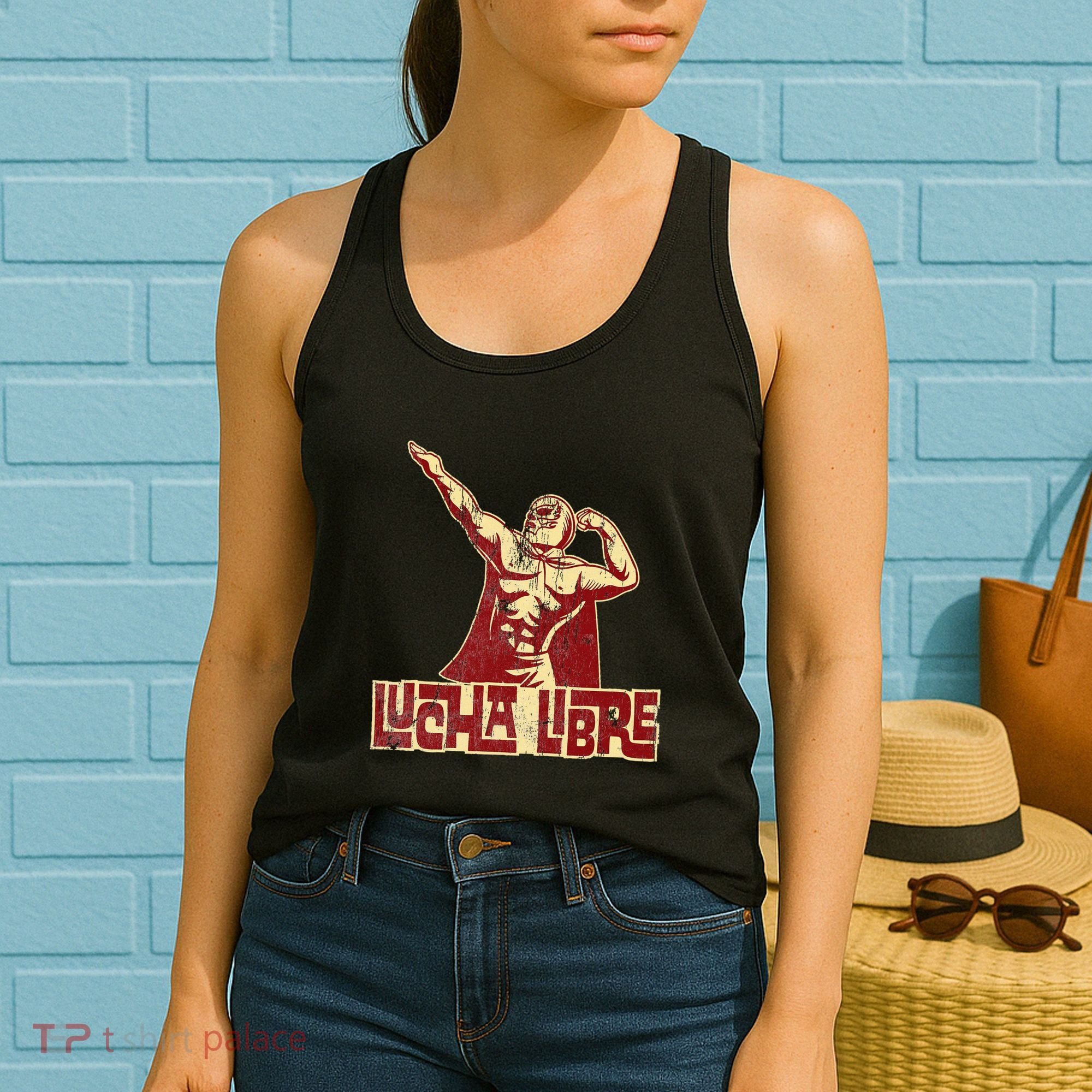 Luchador Mexican Wrestling Women's Tank Top