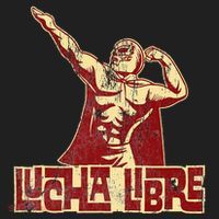 Luchador Mexican Wrestling Golf Towel thumb 3