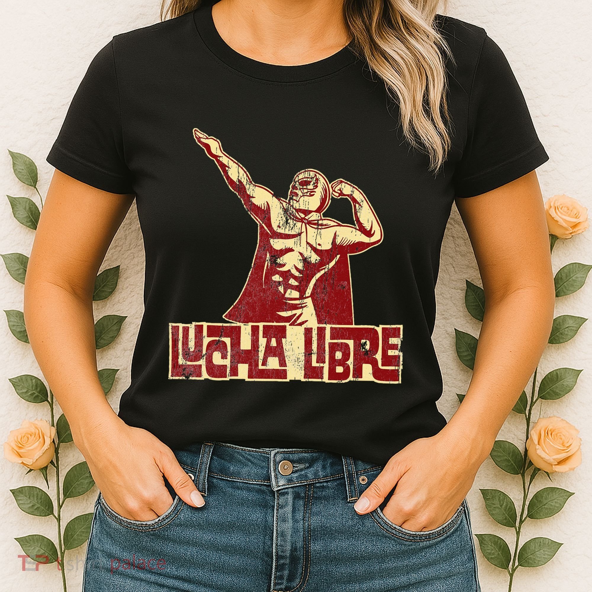 Luchador Mexican Wrestling Women's T-Shirt