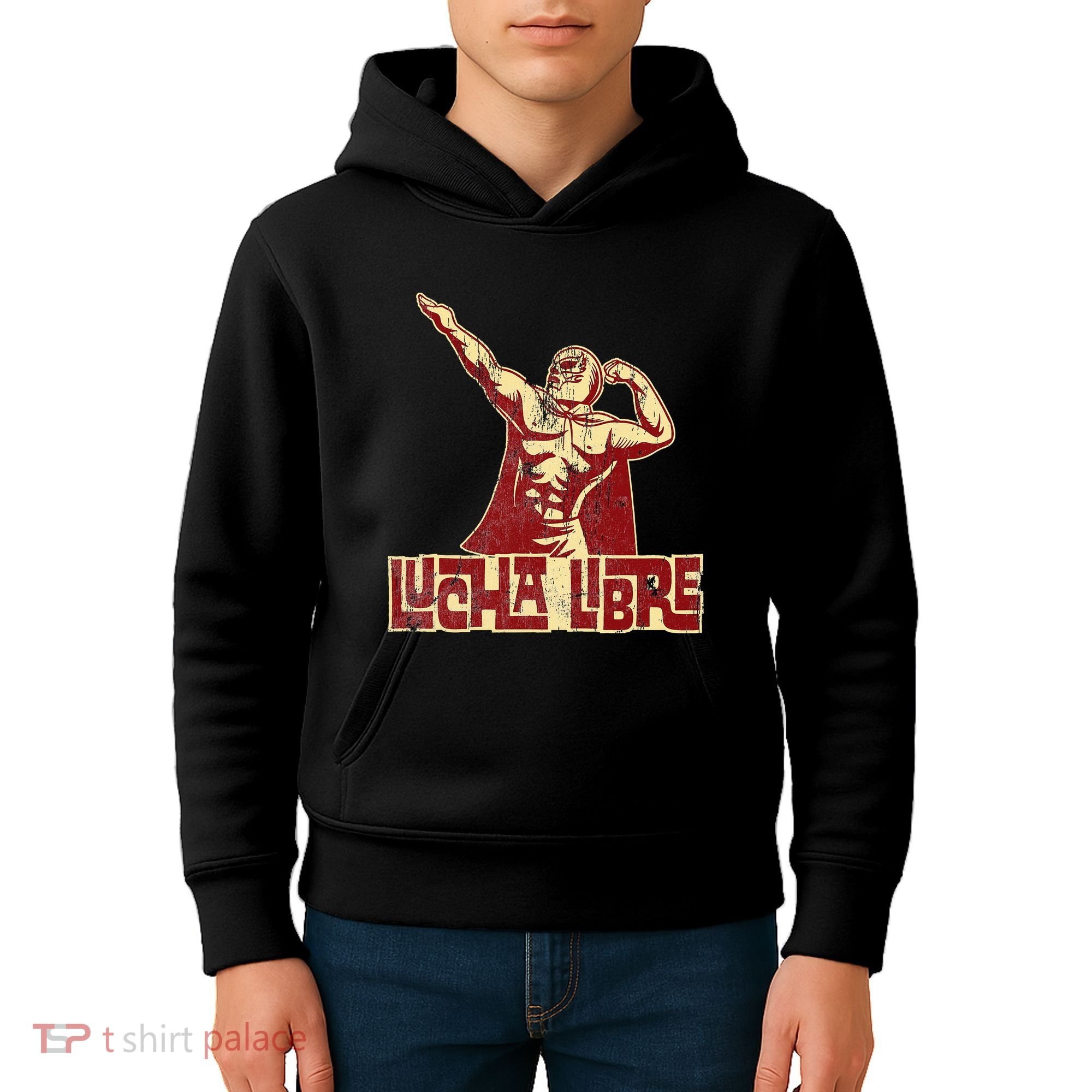 Luchador Mexican Wrestling Kids Hoodie