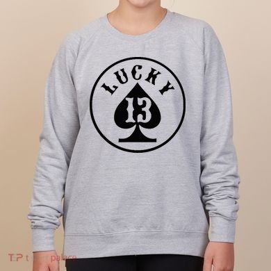 Lucky Number 13 Card Game Women's Sweatshirt