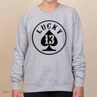 Lucky Number 13 Card Game Women's Sweatshirt thumb 0