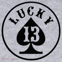 Lucky Number 13 Card Game Women's Sweatshirt thumb 2