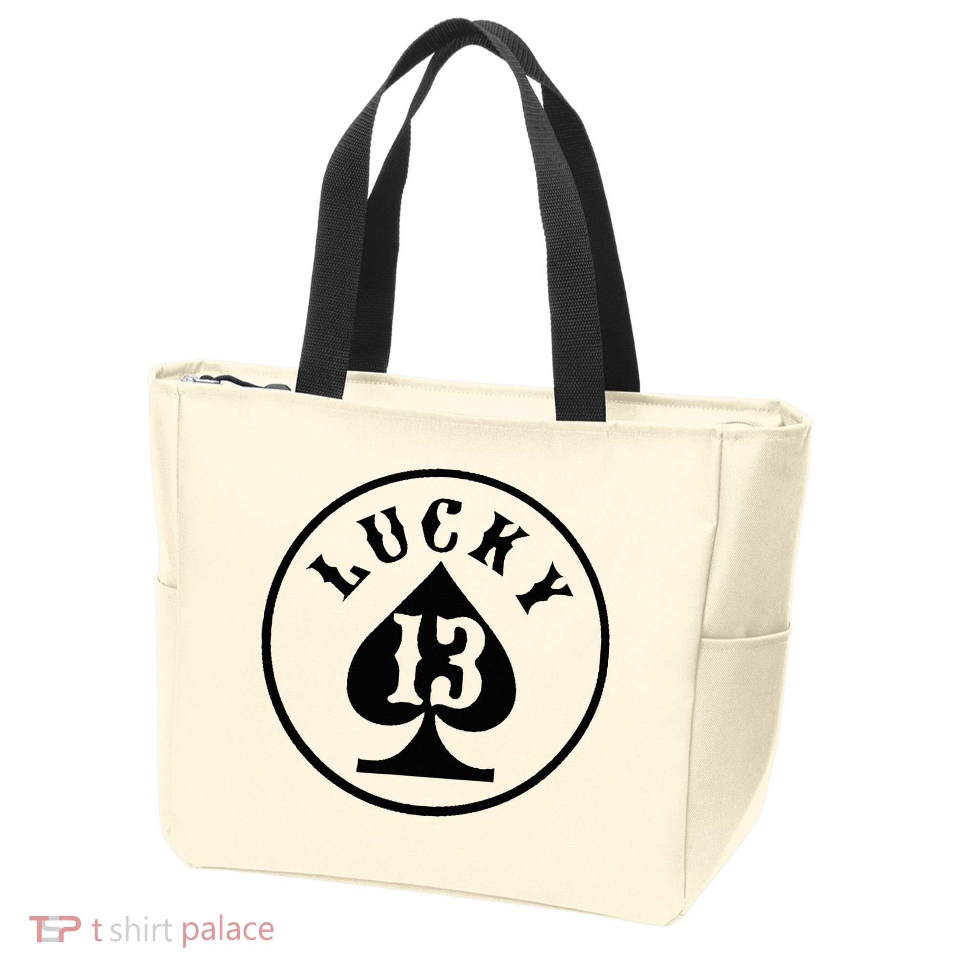 Lucky Number 13 Card Game Tote Bag