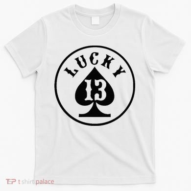 Lucky Number 13 Card Game T-Shirt