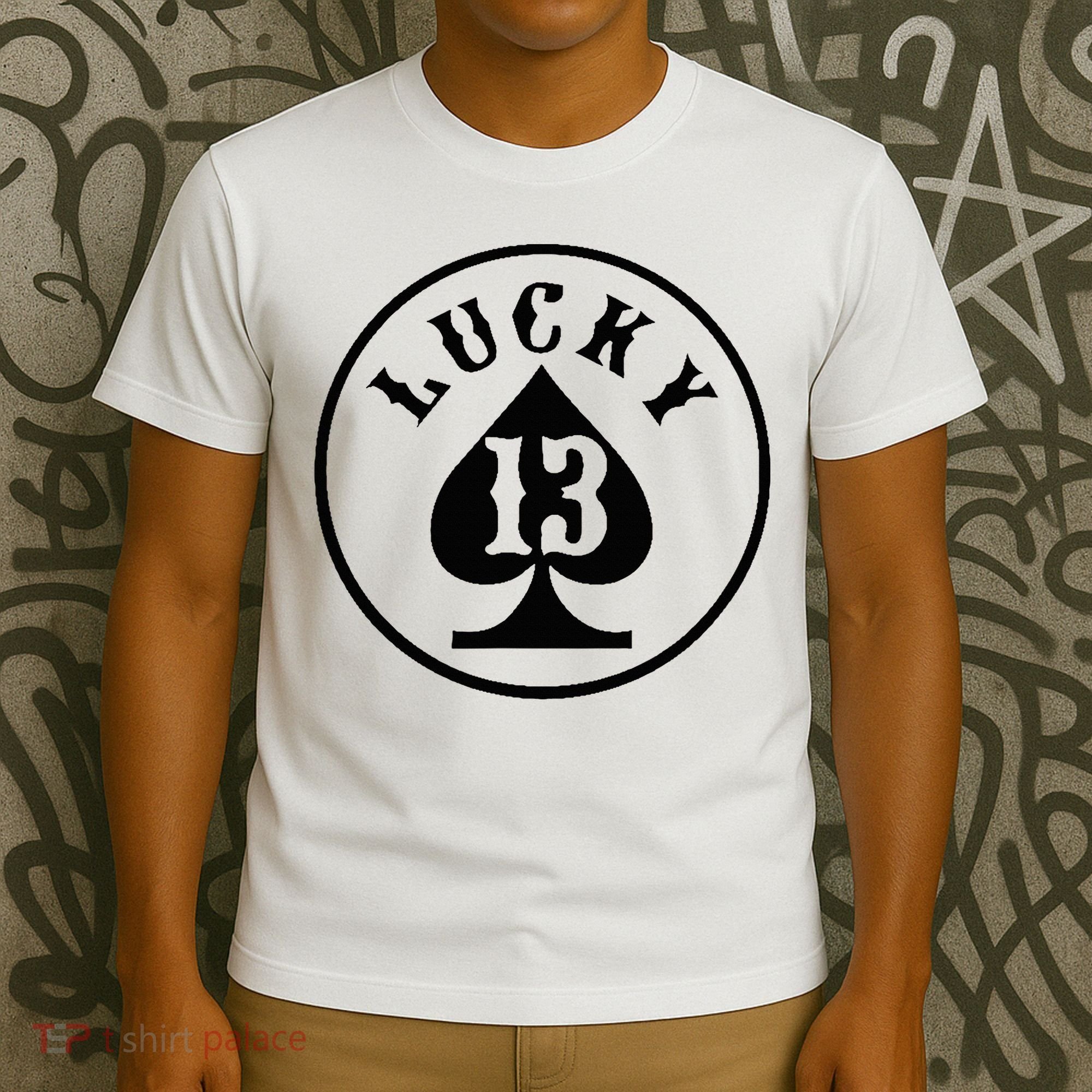 Lucky Number 13 Card Game T-Shirt