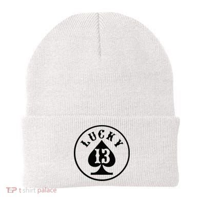 Lucky Number 13 Card Game Beanie