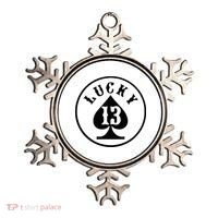 Lucky Number 13 Card Game Ornament thumb 0