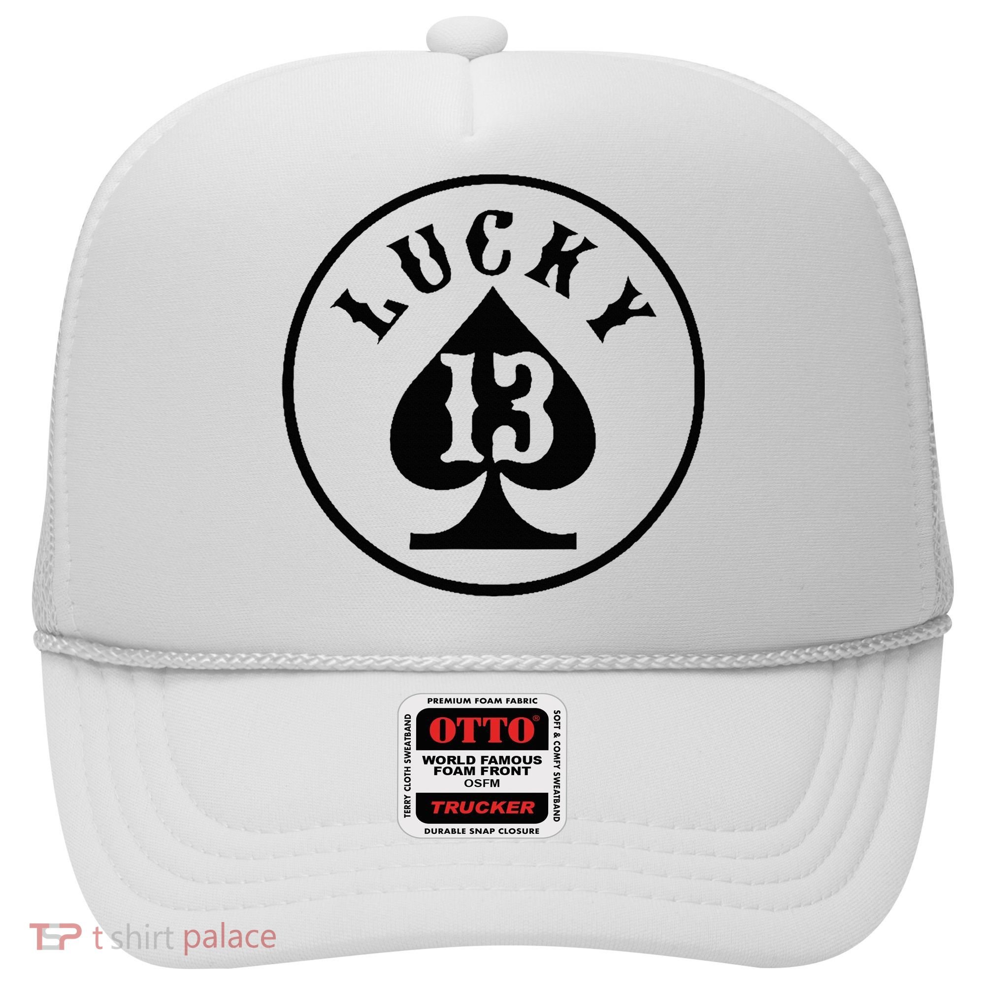 Lucky Number 13 Card Game Hat