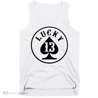 Lucky Number 13 Card Game Tank Top