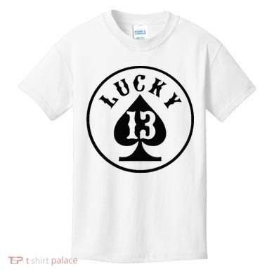 Lucky Number 13 Card Game Kids T-Shirt