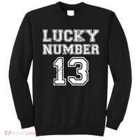 Lucky Number 13 TShirt Sweatshirt thumb 0