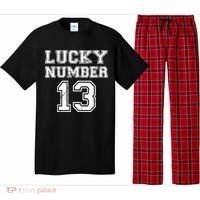 Lucky Number 13 TShirt Pajama Set thumb 0