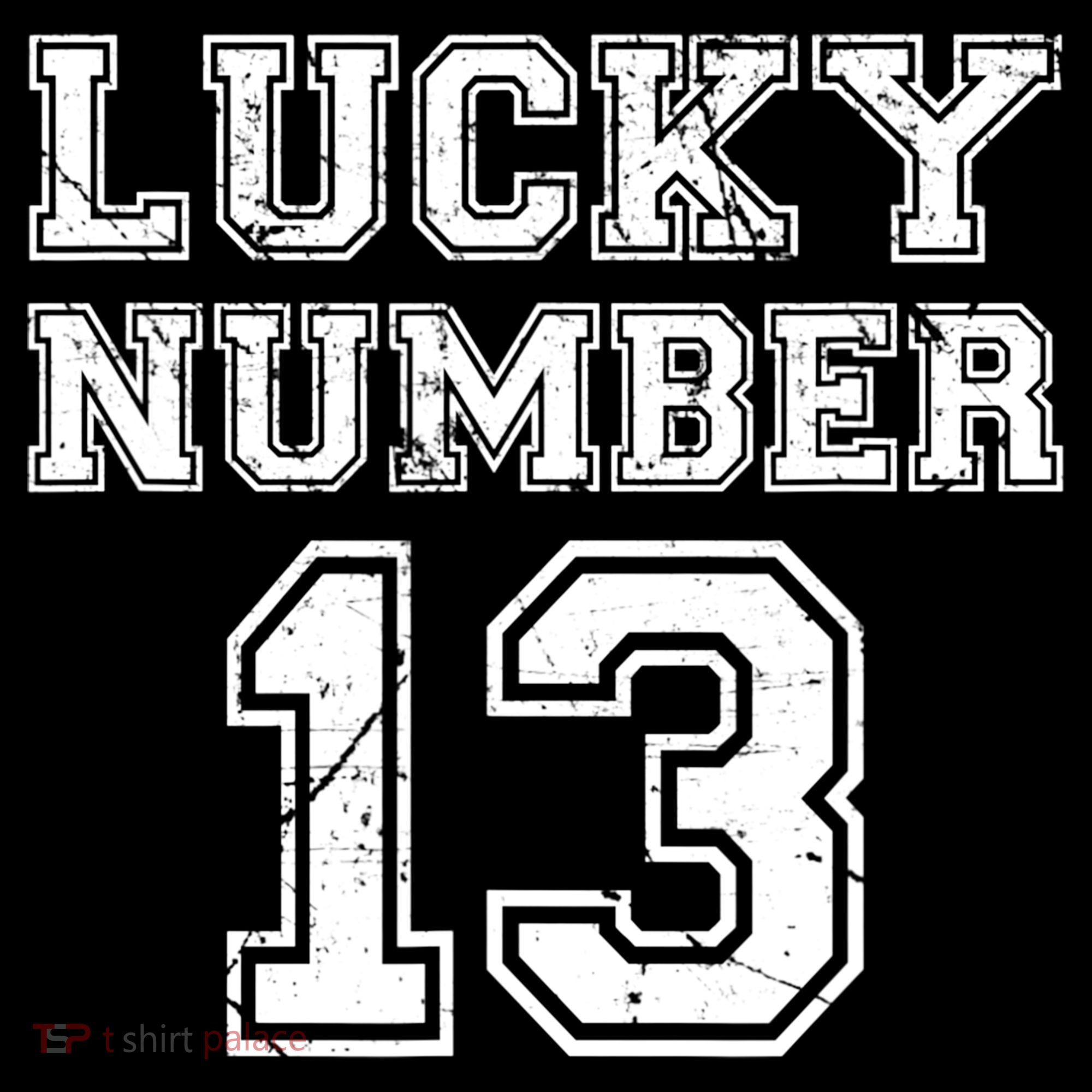 Lucky Number 13 TShirt Women's Hoodie