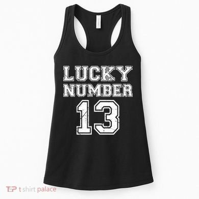 Lucky Number 13 TShirt Women's Tank Top