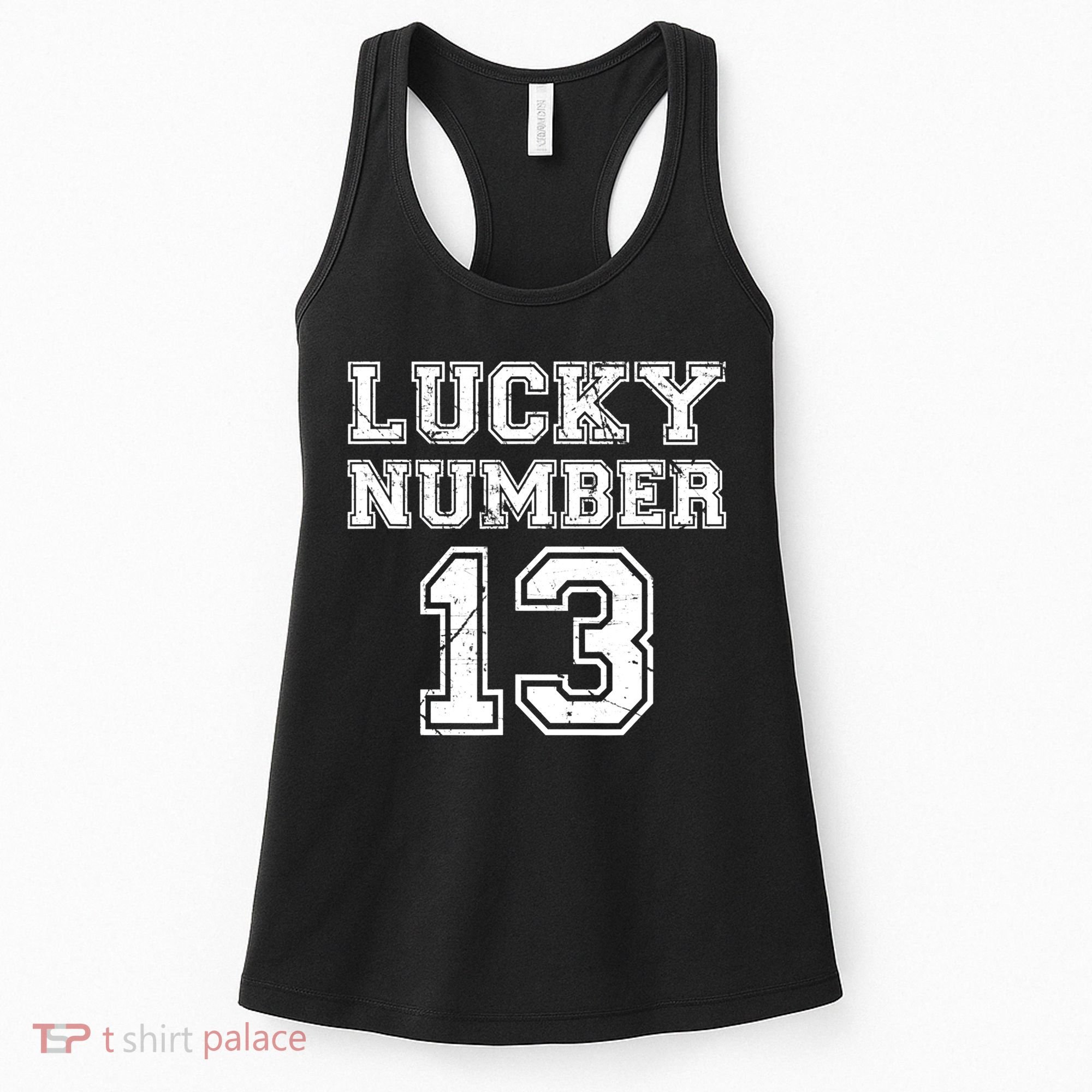 Lucky Number 13 TShirt Women's Tank Top