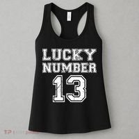 Lucky Number 13 TShirt Women's Tank Top thumb 3