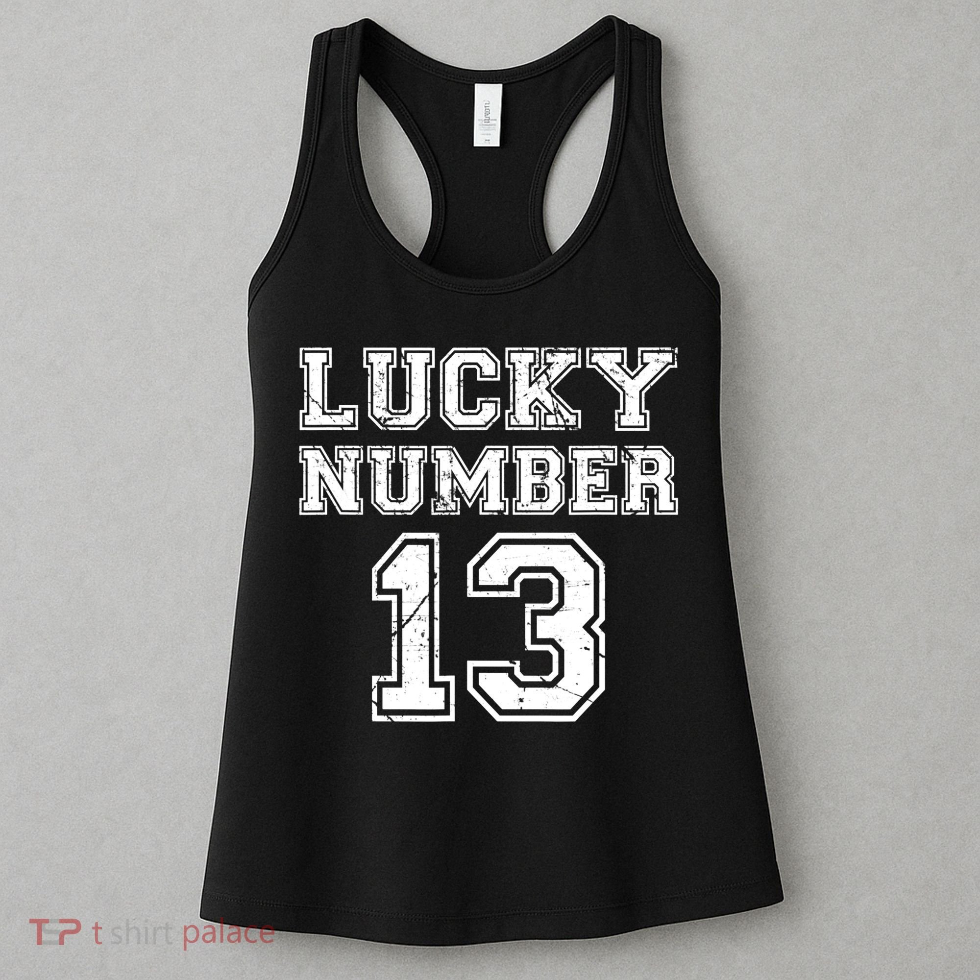 Lucky Number 13 TShirt Women's Tank Top
