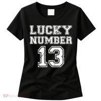 Lucky Number 13 TShirt Women's T-Shirt thumb 0